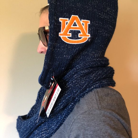 NWT Auburn University Hooded Infinity Scarf - Picture 1 of 8